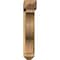 Ekena Millwork Funston Arts and Crafts Rough Sawn Bracket w/ Offset Brace, Western Red Cedar, 6"W x 26"D x 30"H BKT0604X26X30FST03RWR - alternate 2